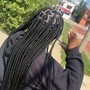 Small Knotless Braids