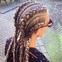 Cornrows with Extensions