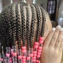 Kid's Braids with Beads