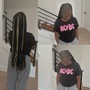 Smedium Fulani Braids