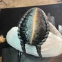 Glue in weave removal