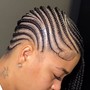 Styled Cornrows