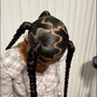 Small Knotless Braids