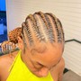 Small Knotless Braids