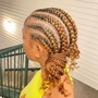 Small Knotless Braids