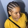 Small Knotless Braids