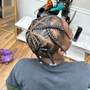 Kid's cornrows style