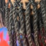 Straight backs feed ins (10-12 braids)