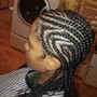 Men's Braids Iverson Braids 2 rows