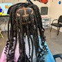 Kids large knotless Braids