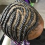 Wig braid down