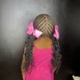 Kid's natural hair comb