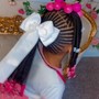 Kids lemonade braids