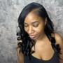 Pin curl Touch Ups