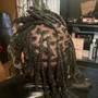 Loc retwist and style