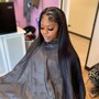 Trim only on Dry hair