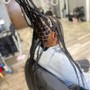 Extended Ponytail braid/ weave