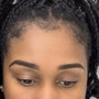 Brow lamination and tint