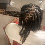 Knotless braids