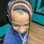 Kid's cornrow Braids