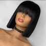 Pixie short bob cut sew-in