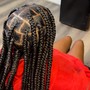 Knotless braids