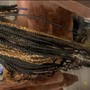 Box Braids Over Dreads LARGE