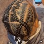 2 Feed In Braids