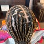 Medium Knotless Braids