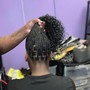 Take down Service on weaves (shampoo & blow out)