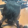 Perm Rods on Relaxed Hair