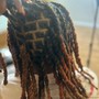 Hair detox with re-twist & style