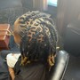 Loc retwist and style(more than 80 locs)