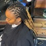 Loc retwist and style(more than 80 locs)