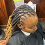 Loc retwist and style(more than 80 locs)