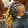 Loc retwist and style(more than 80 locs)