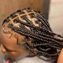 Medium Knotless Braids