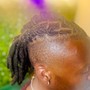 Locs on Top "Half Head" (ONLY)- Retwist only