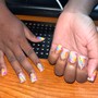 Freestyle Full set of Acrylic Nails