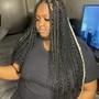 Large braids W/quick weave