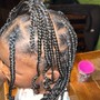 Straight Back Braids