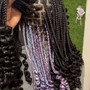 Short Knotless Braids