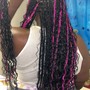 Fulani Braids w Knotless