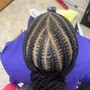 Two strand twist (no weave)