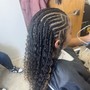 Two strand twist (no weave)