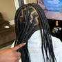 Medium Box braids Midback