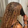 Braid extensions, butt length