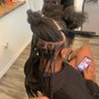 Knotless Braids hair inculed