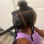 Box braids butt length