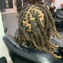 Smedium knotless braids